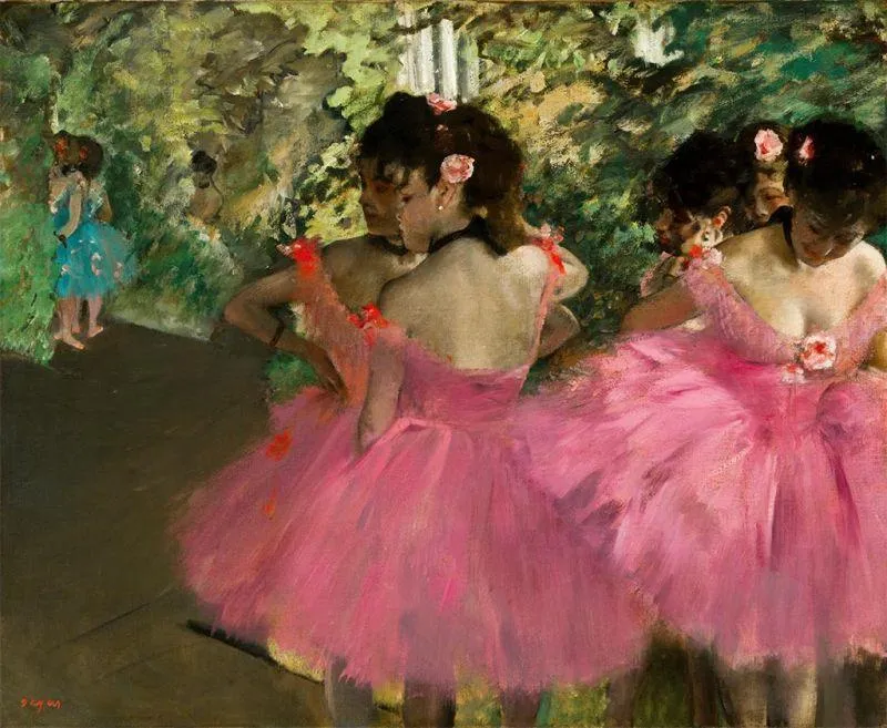Dancers In Pink